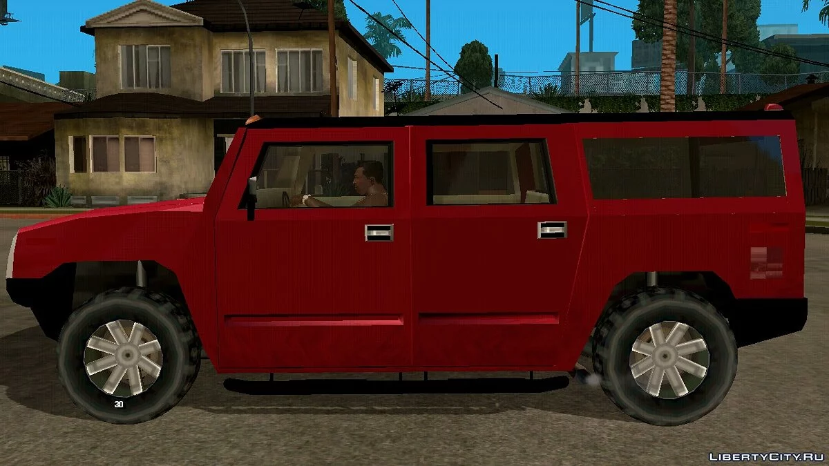 Hummer H2 (SA стиль, только DFF) / GTA San Andreas (iOS, Android)