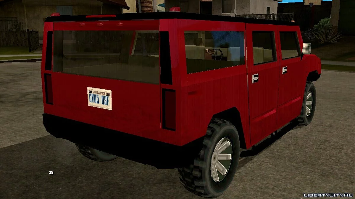 Hummer H2 (SA стиль, только DFF) / GTA San Andreas (iOS, Android)
