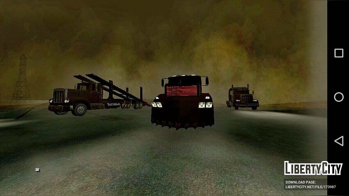 Скачать Truck & Trailer from: Mad Max для GTA San Andreas (iOS, Android)