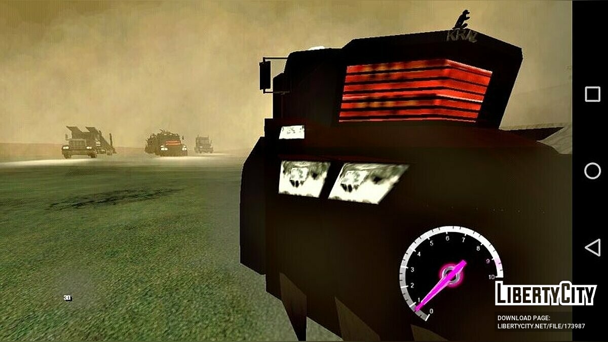 Скачать Truck & Trailer from: Mad Max для GTA San Andreas (iOS, Android)