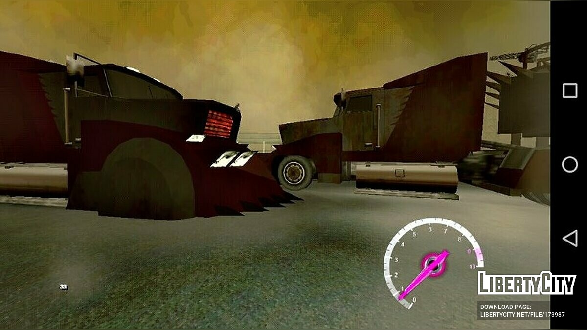 Скачать Truck & Trailer from: Mad Max для GTA San Andreas (iOS, Android)