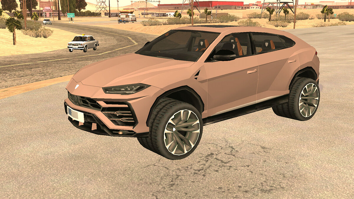 Скачать Lamborghini Urus SA Style (DFF Only) для GTA San Andreas (iOS,  Android)