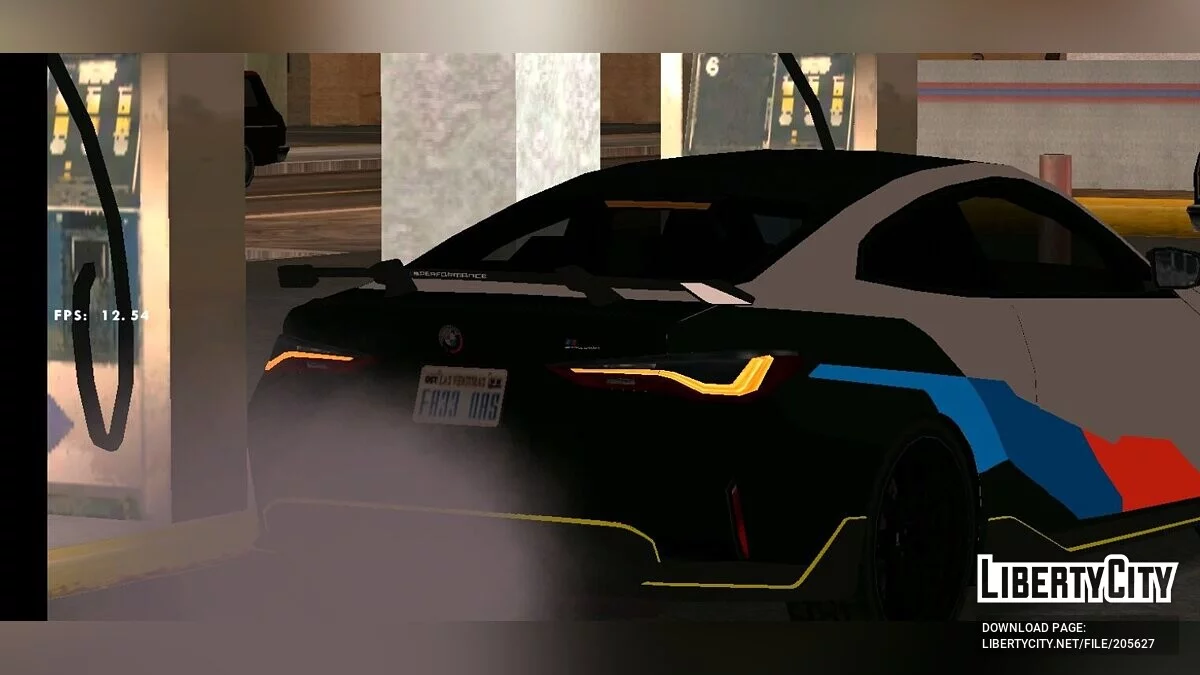BMW M4 G82 M-Performance SA Style / GTA San Andreas (iOS, Android)