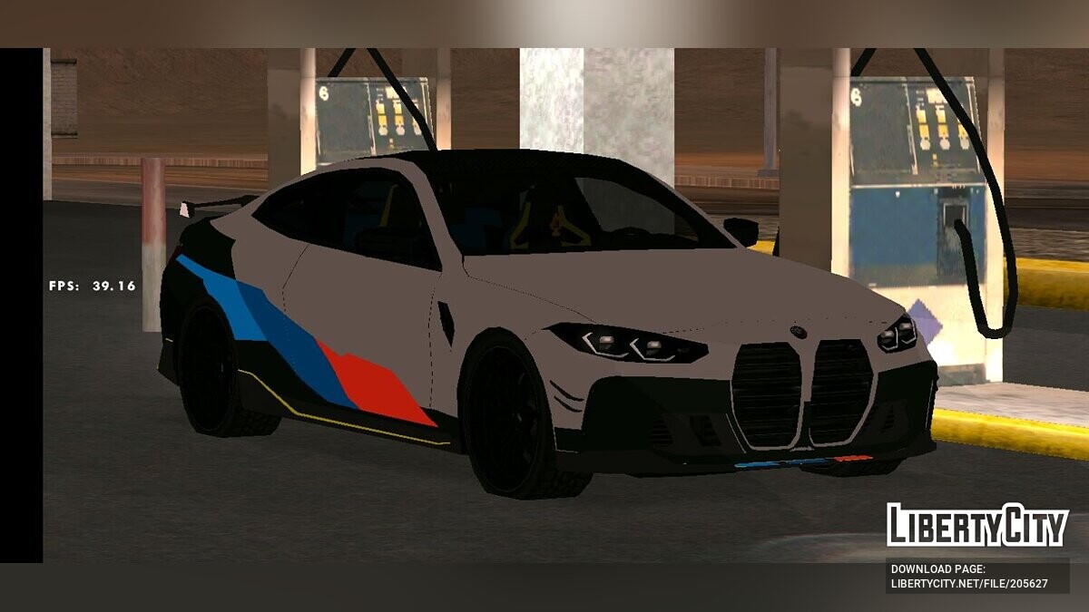 Скачать BMW M4 G82 M-Performance SA Style для GTA San Andreas (iOS, Android)