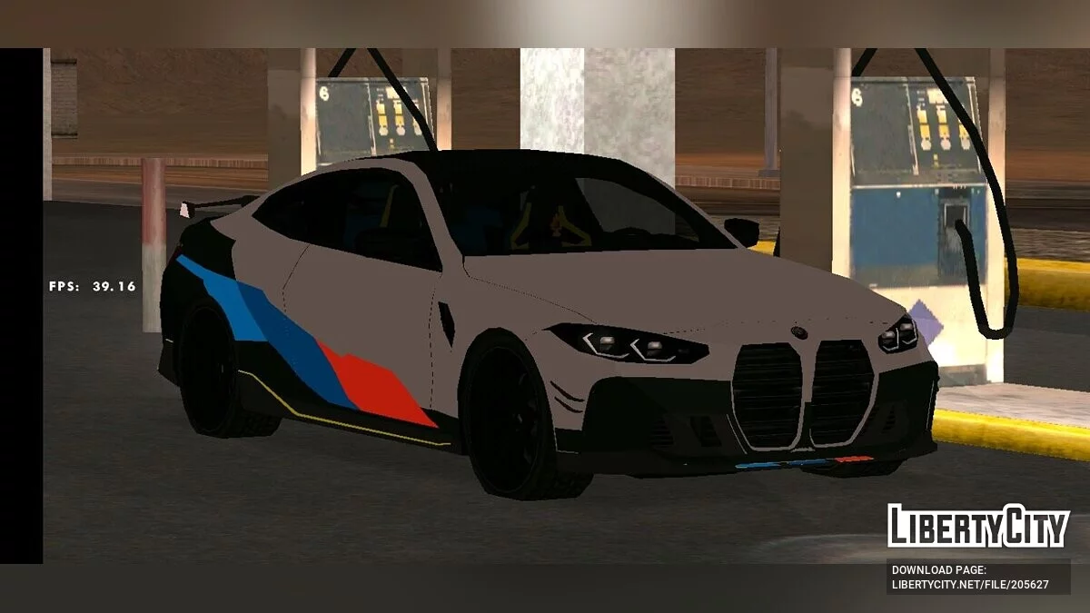 BMW M4 G82 M-Performance SA Style / GTA San Andreas (iOS, Android)