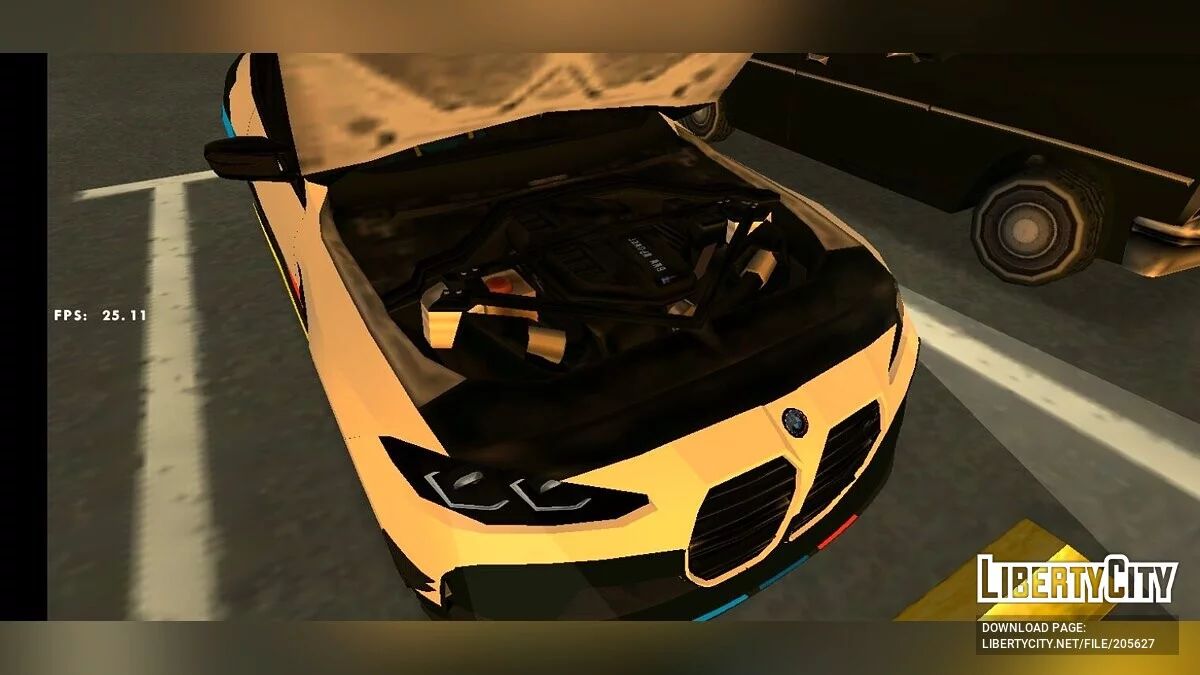 BMW M4 G82 M-Performance SA Style / GTA San Andreas (iOS, Android)