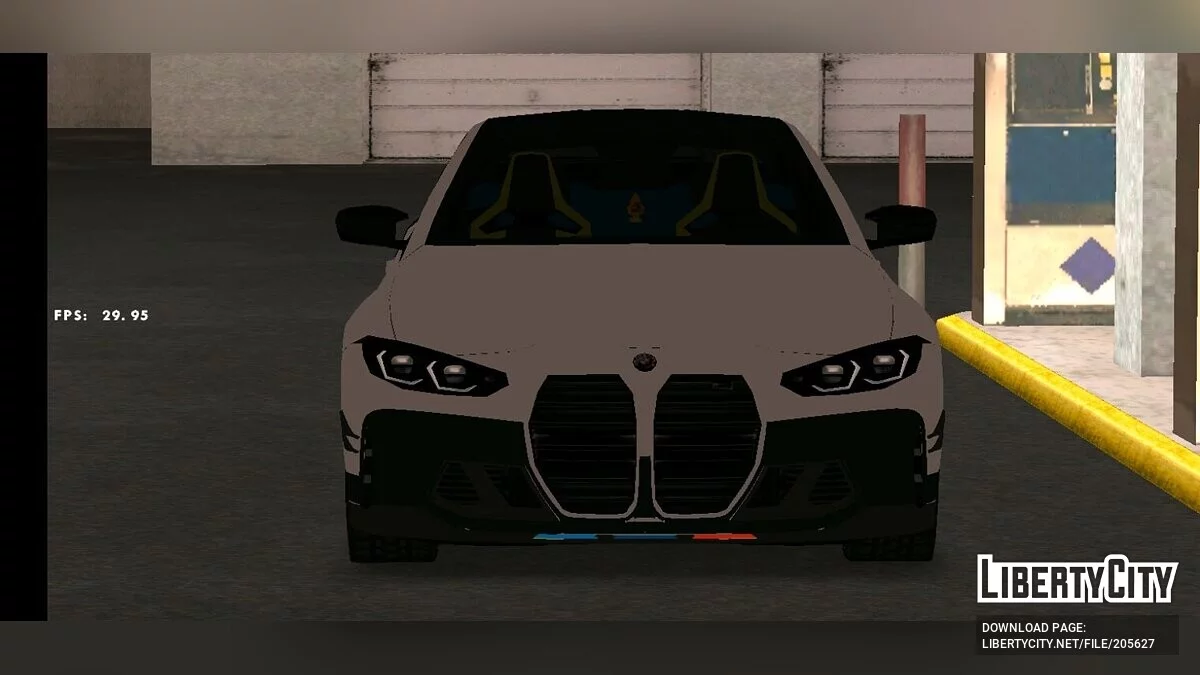 BMW M4 G82 M-Performance SA Style / GTA San Andreas (iOS, Android)