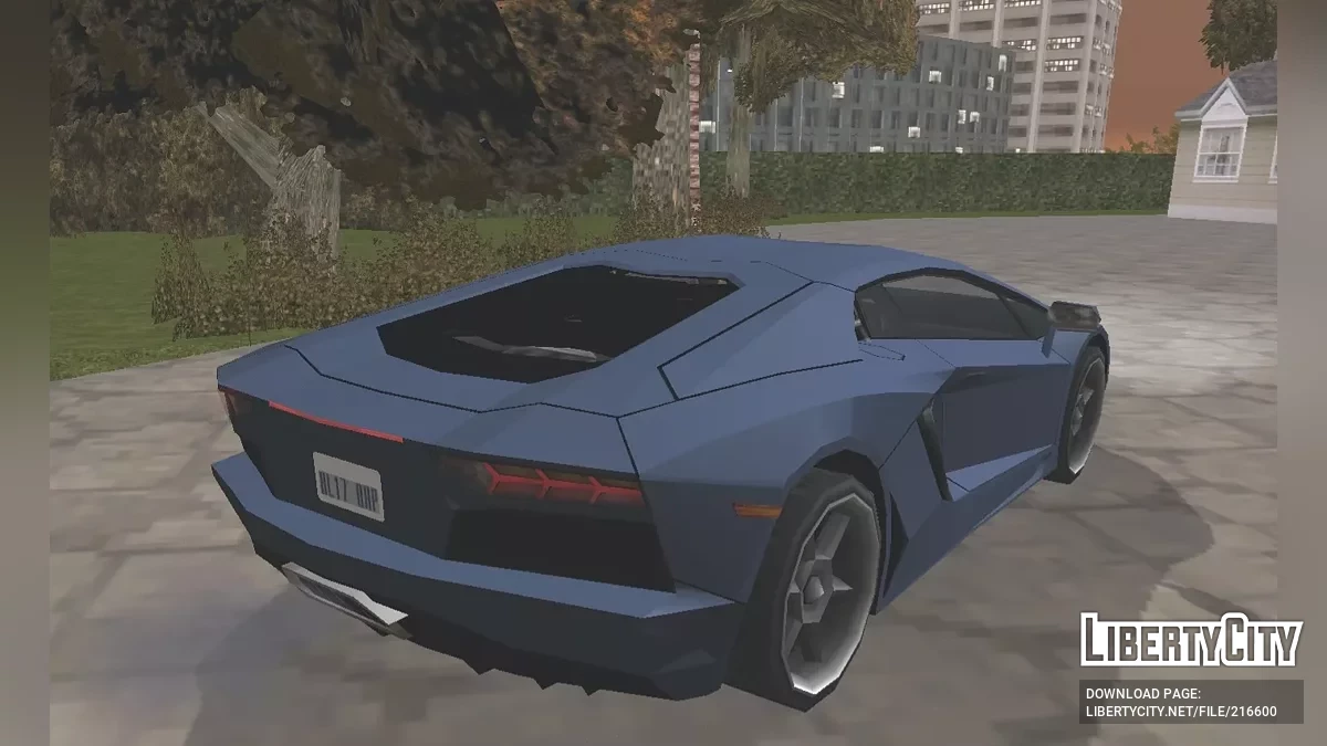 Lamborghini Aventador (DFF Only / SA Style) / GTA San Andreas (iOS, Android)