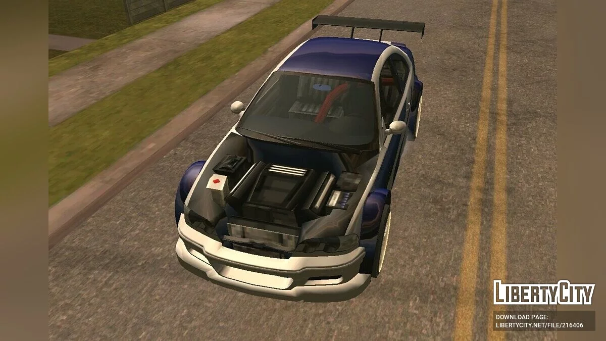 BMW M3 GTR SA Style & DFF Only / GTA San Andreas (iOS, Android)