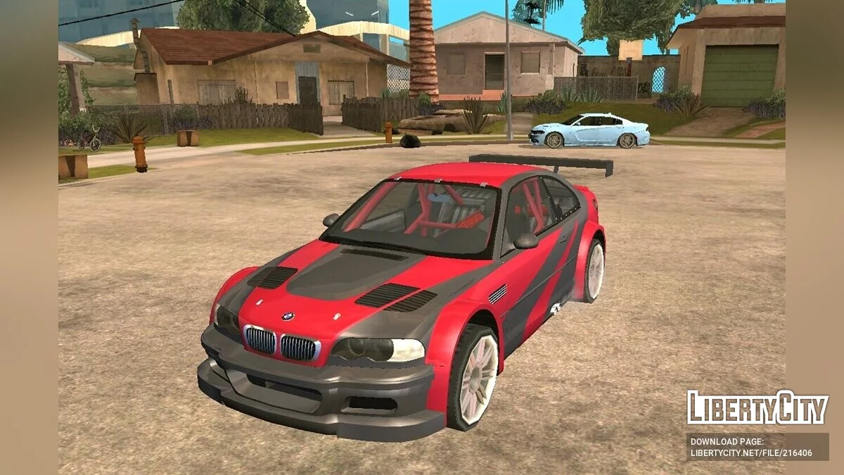 BMW M3 GTR SA Style & DFF Only / GTA San Andreas (iOS, Android)