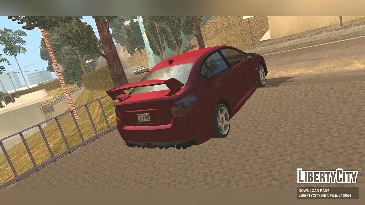 Subaru Impreza WRX STI The Raptor Eye (DFF Only / SA Style) / GTA San Andreas (iOS, Android)