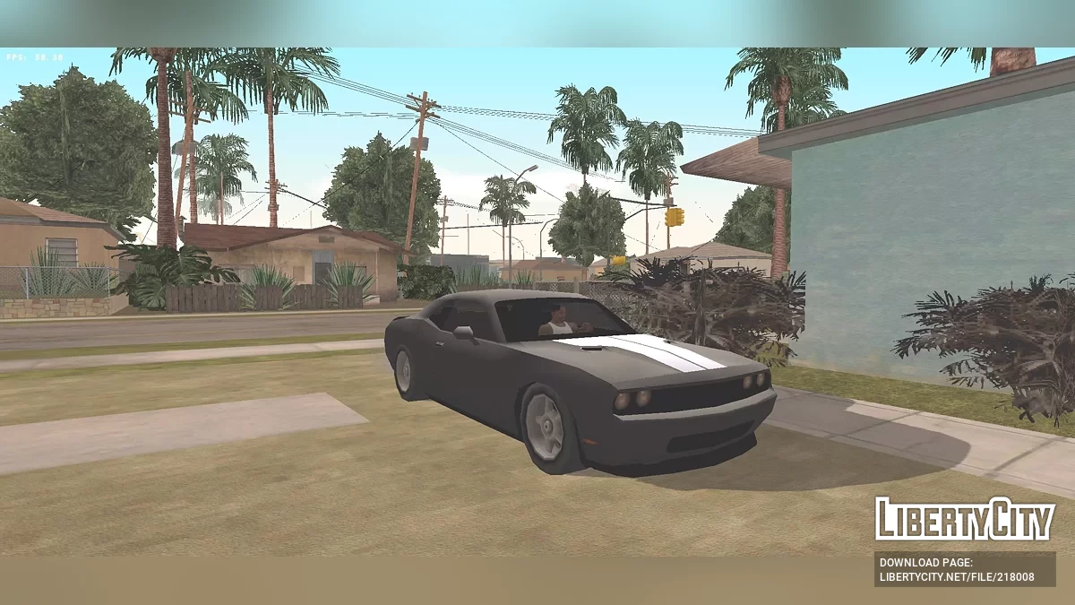 Challenger SRT8 (только DFF + SA-стиль) / GTA San Andreas (iOS, Android)