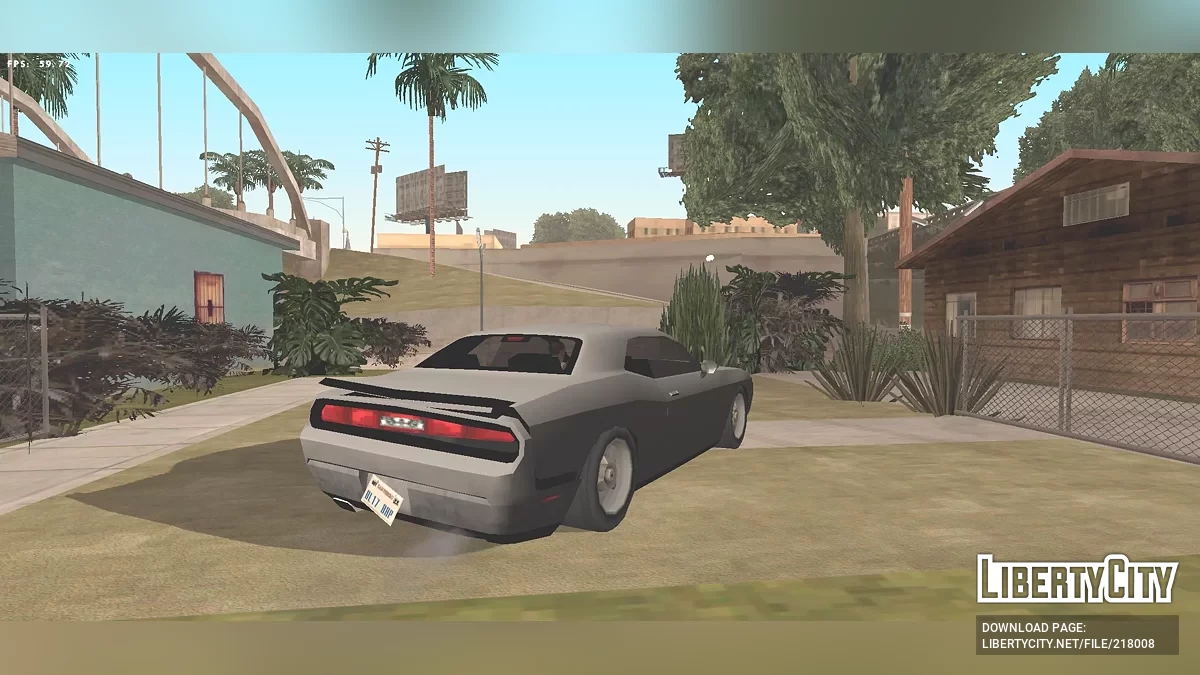 Challenger SRT8 (только DFF + SA-стиль) / GTA San Andreas (iOS, Android)