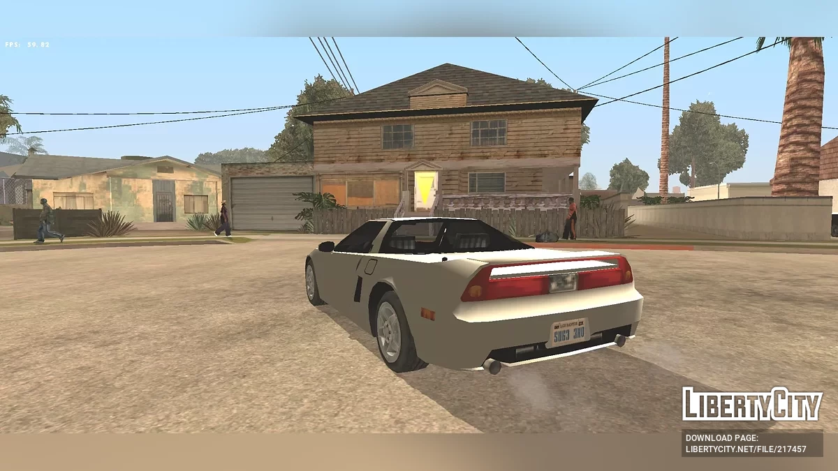 Honda NSX (только DFF + SA-стиль) / GTA San Andreas (iOS, Android)