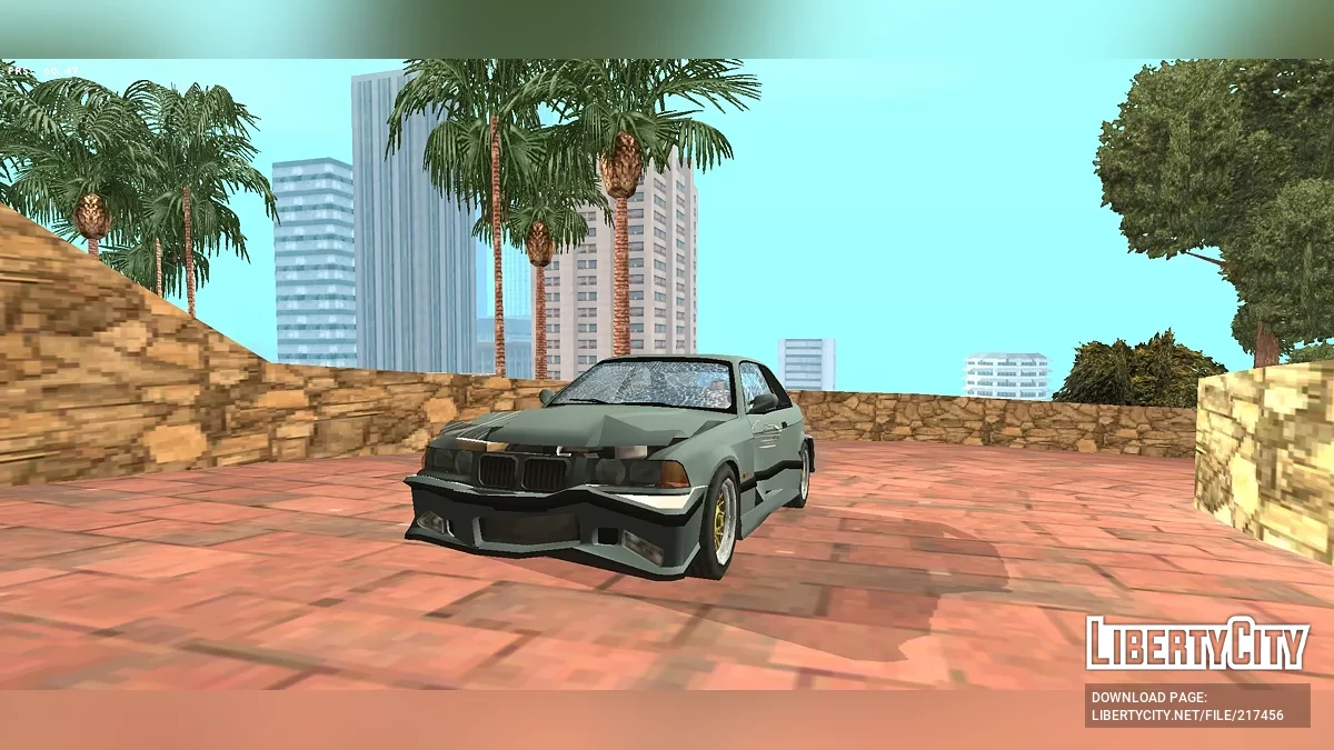 BMW M3 2005 (только DFF + SA стиль) / GTA San Andreas (iOS, Android)
