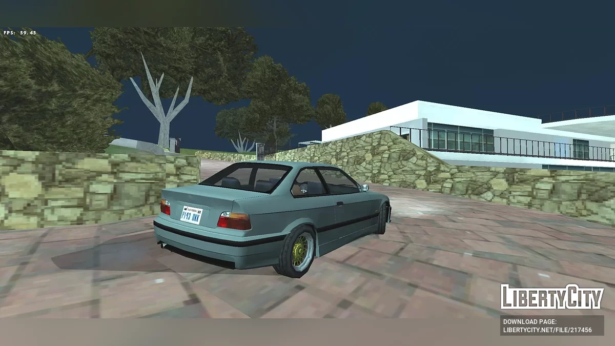 BMW M3 2005 (только DFF + SA стиль) / GTA San Andreas (iOS, Android)