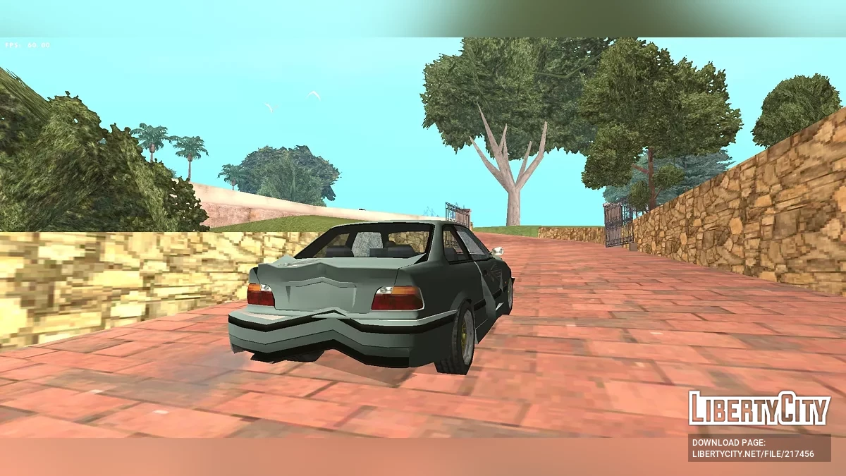 BMW M3 2005 (только DFF + SA стиль) / GTA San Andreas (iOS, Android)