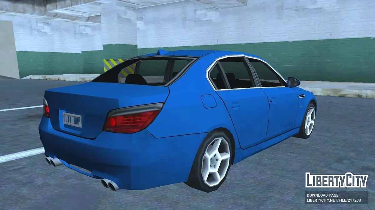 BMW M5 E60 (Только DFF и Стиль SA) / GTA San Andreas (iOS, Android)