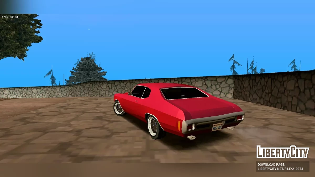 1970 Chevelle SS (DFF Only + SA Style) / GTA San Andreas (iOS, Android)