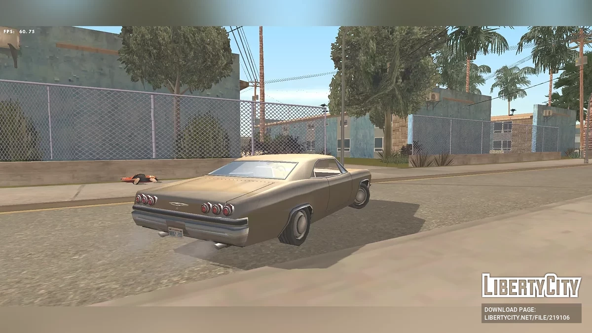 Chevy Impala '65 (только DFF + SA-стиль) / GTA San Andreas (iOS, Android)