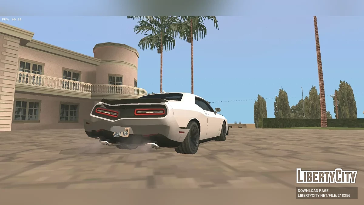 Dodge Challenger Hellcat (SA-стиль) / GTA San Andreas (iOS, Android)