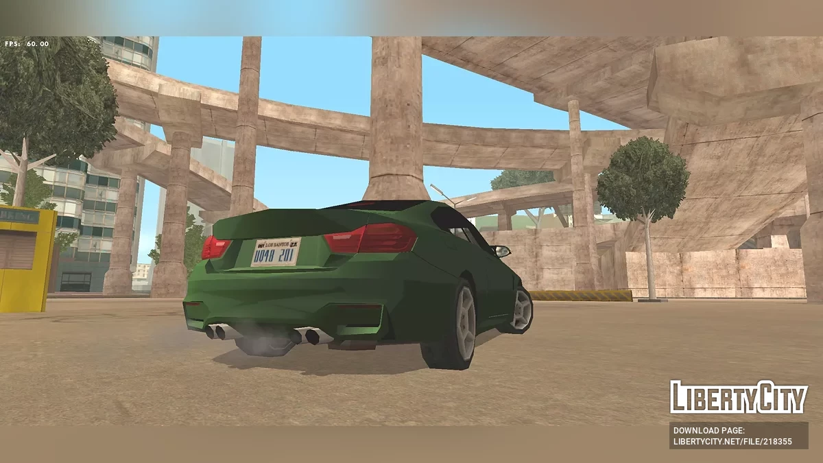 BMW M4 F82 (SA-стиль и только DFF) / GTA San Andreas (iOS, Android)