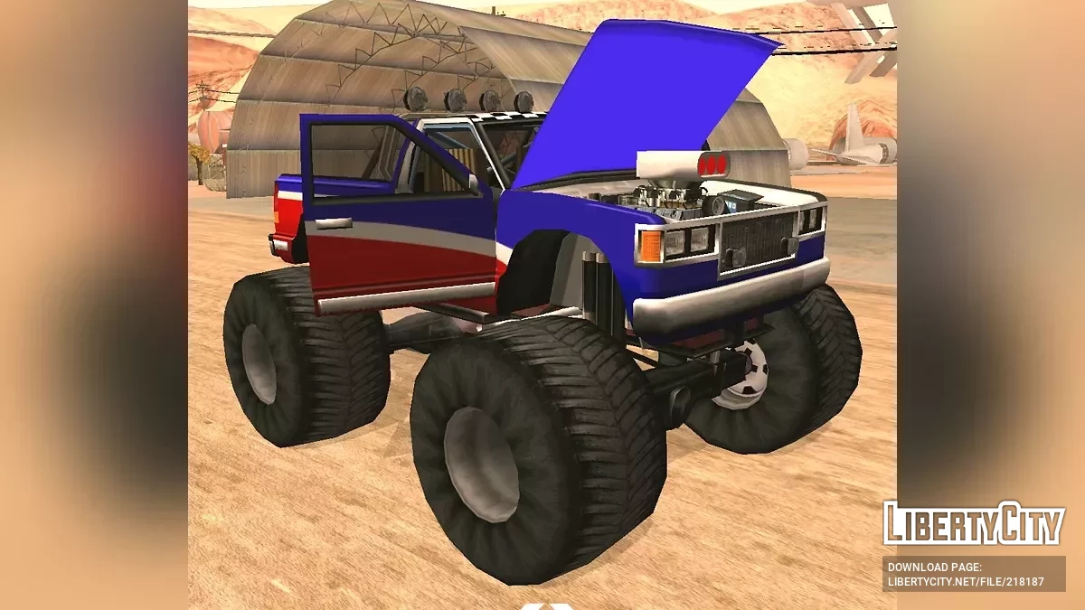 Remake Monster Truck Pack - Hecho en México / GTA San Andreas (iOS, Android)