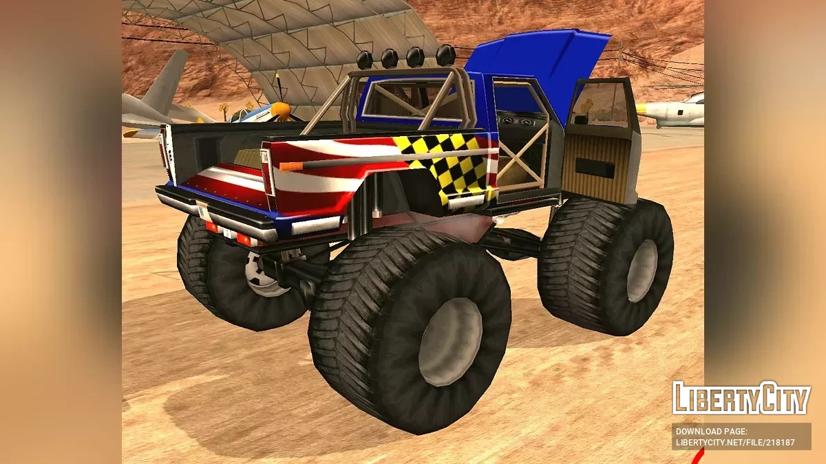 Remake Monster Truck Pack - Hecho en México / GTA San Andreas (iOS, Android)