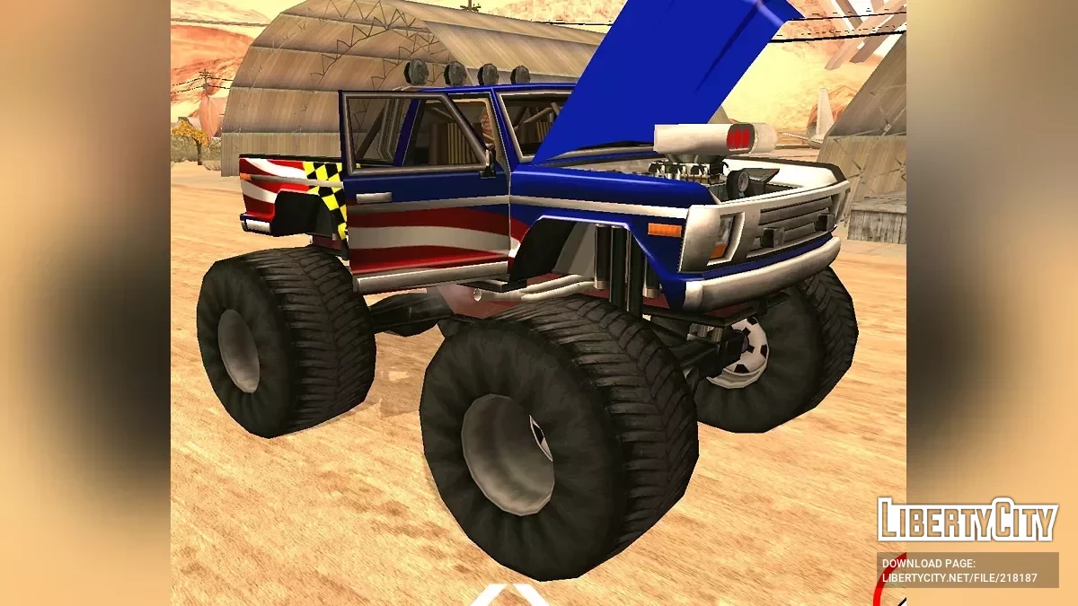 Remake Monster Truck Pack - Hecho en México / GTA San Andreas (iOS, Android)