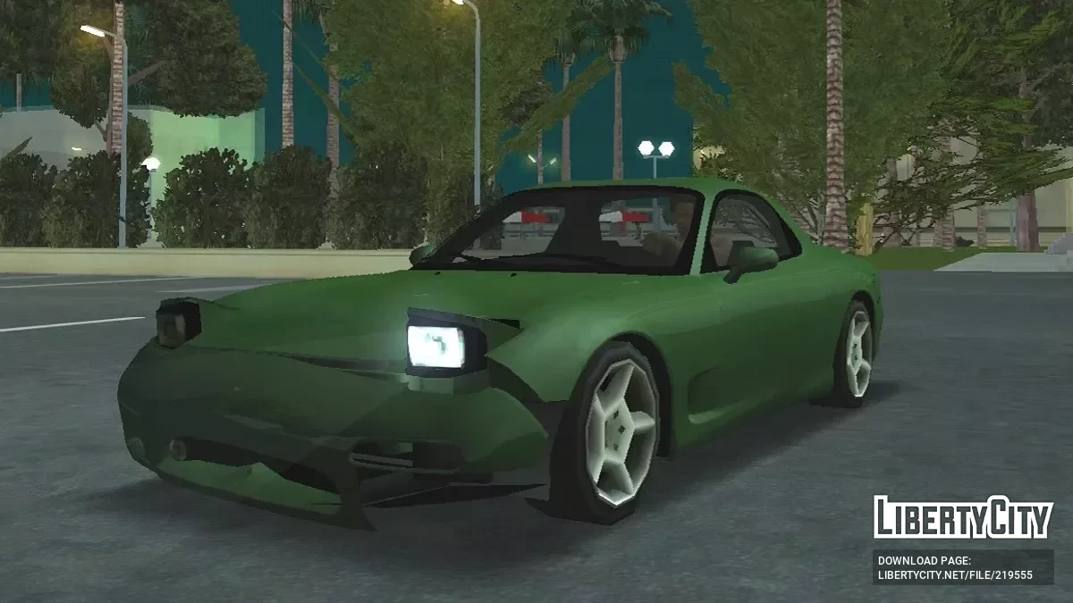 Mazda RX-7 (стиль SA + только DFF) / GTA San Andreas (iOS, Android)