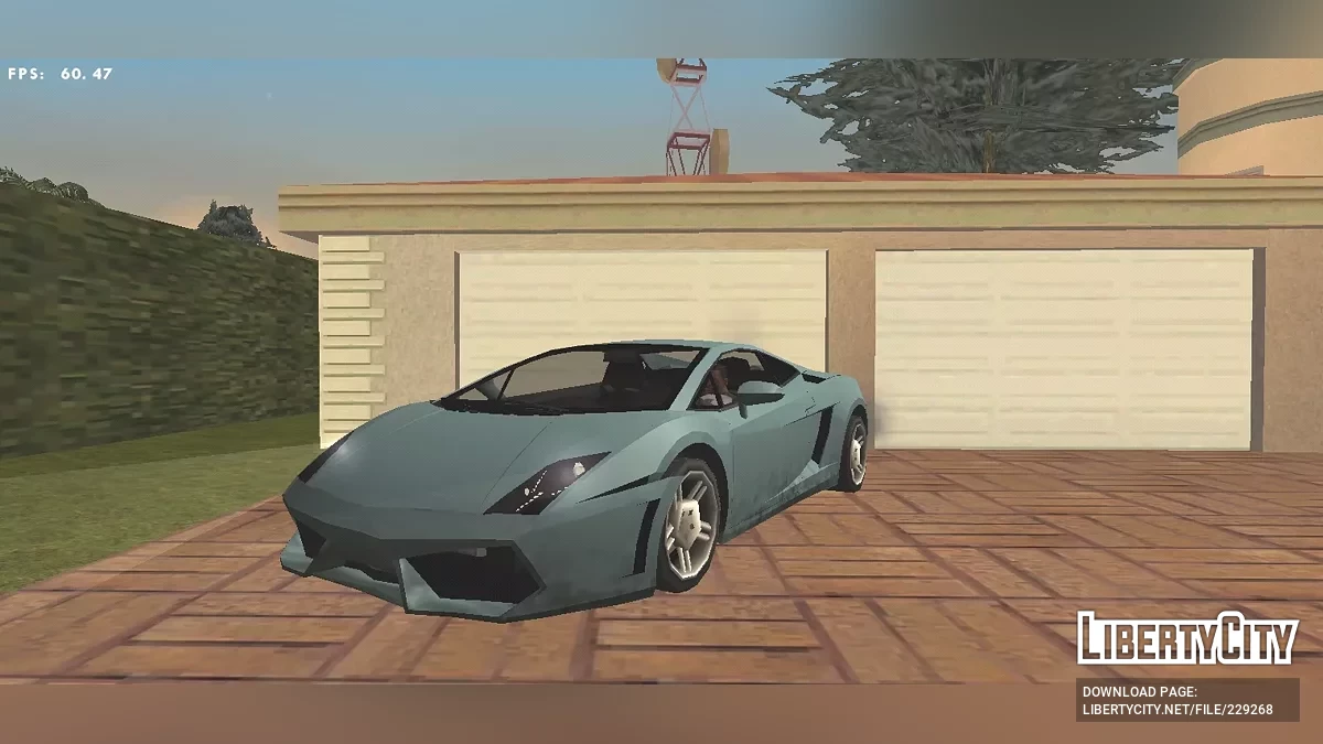 Lamborghini Gallardo LP560-4 '10 (Стиль SA / Только DFF) / GTA San Andreas (iOS, Android)