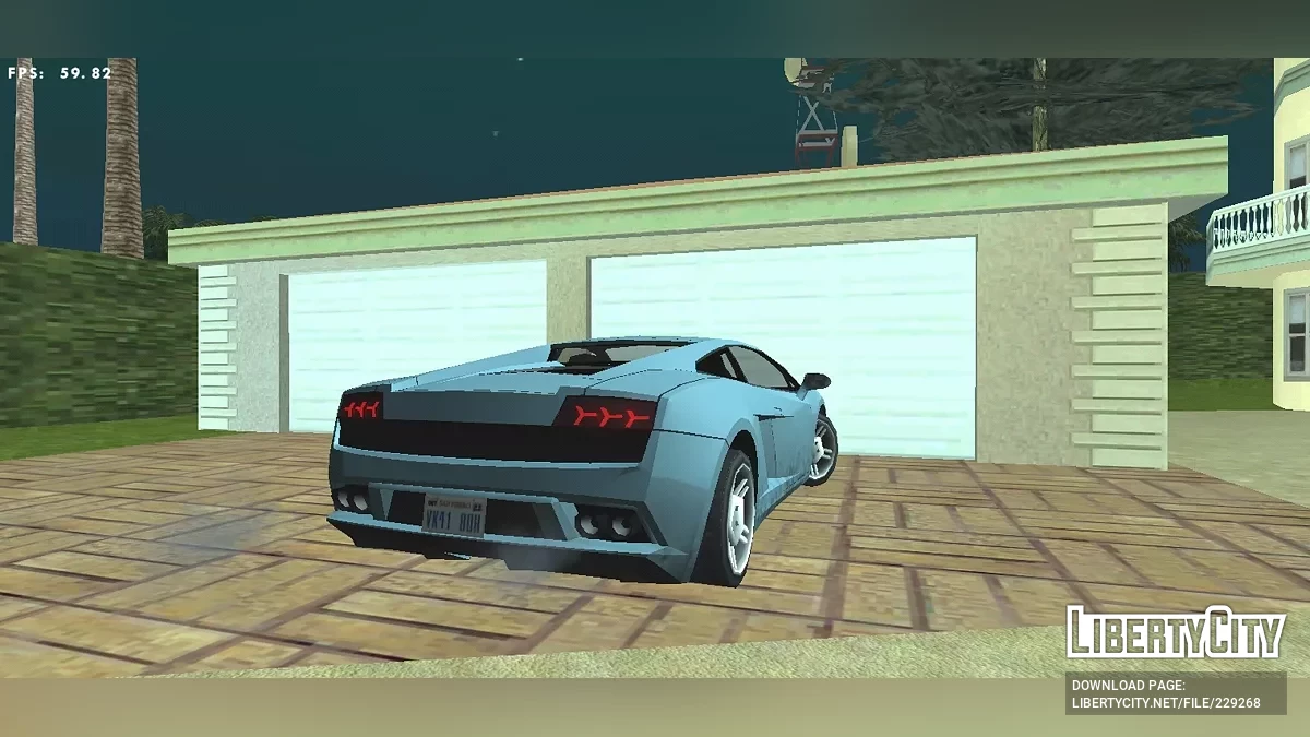 Lamborghini Gallardo LP560-4 '10 (Стиль SA / Только DFF) / GTA San Andreas (iOS, Android)