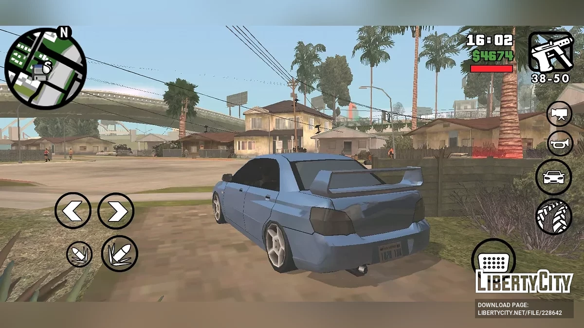 Subaru Impreza WRX STI The Hawkeye (Только DFF) / GTA San Andreas (iOS, Android)