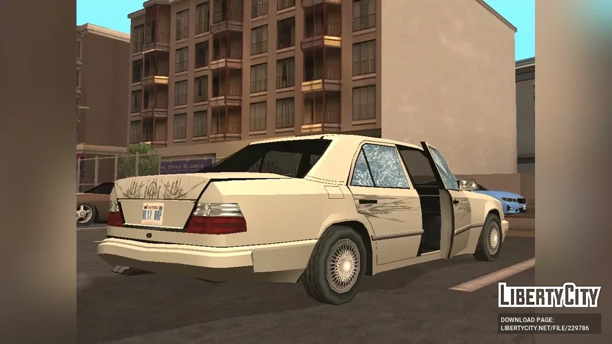 [DFF ТОЛЬКО] Mercedes Benz W124 Sa Стиль / GTA San Andreas (iOS, Android)