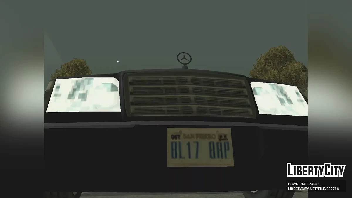 [DFF ТОЛЬКО] Mercedes Benz W124 Sa Стиль / GTA San Andreas (iOS, Android)