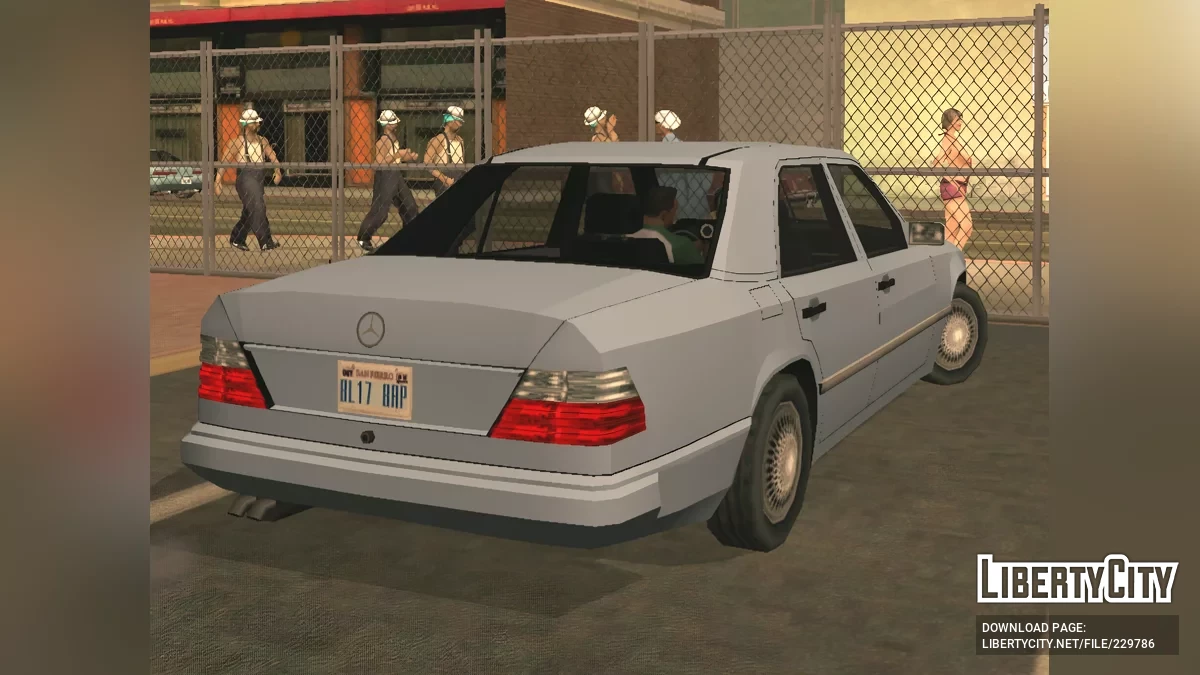 [DFF ТОЛЬКО] Mercedes Benz W124 Sa Стиль / GTA San Andreas (iOS, Android)