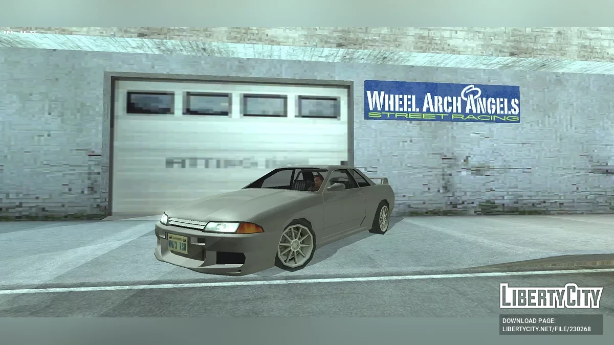 [Только DFF] R32 Skyline GTR + Кастомные детали / GTA San Andreas (iOS, Android)