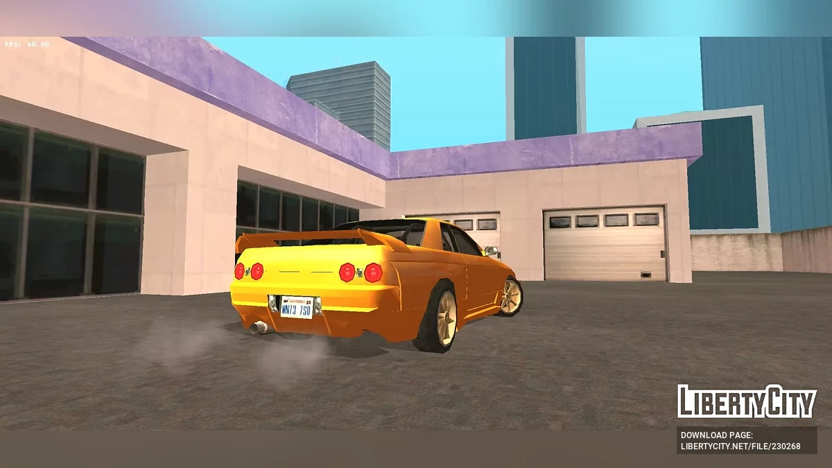 [Только DFF] R32 Skyline GTR + Кастомные детали / GTA San Andreas (iOS, Android)