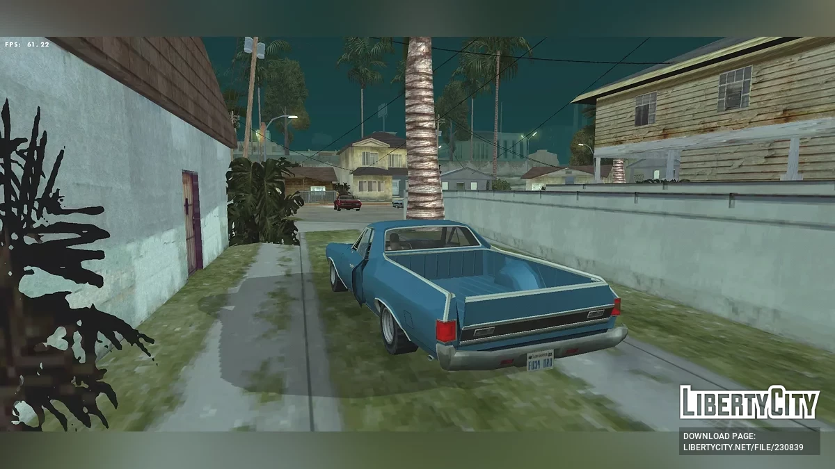 DFF ТОЛЬКО 1970 Chevrolet El Camino SS в стиле Sa / GTA San Andreas (iOS, Android)