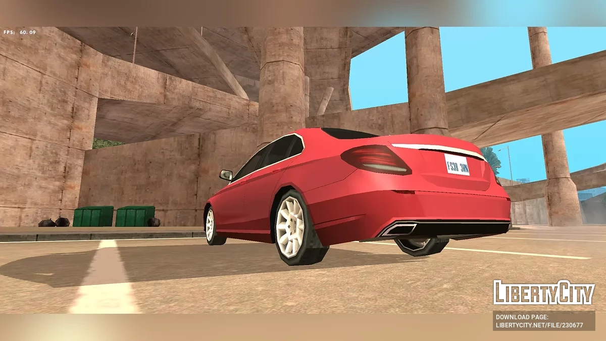 [Только DFF] 2017 Mercedes Benz E Class SA СТИЛЬ / GTA San Andreas (iOS, Android)