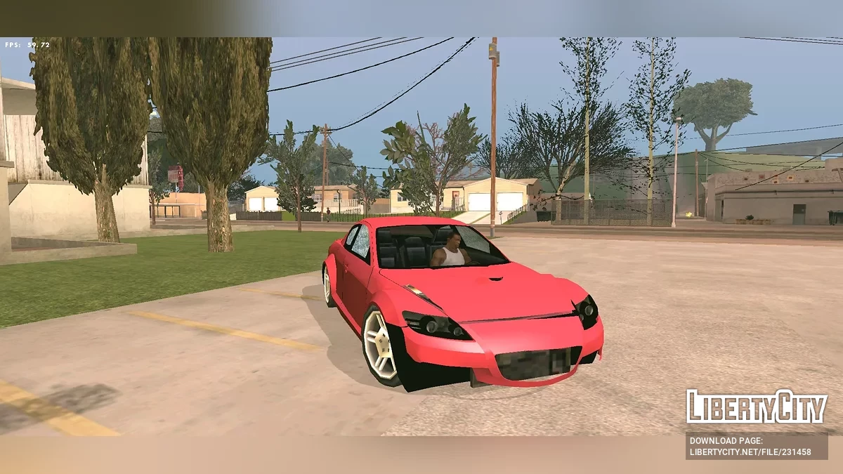 [Только DFF] Mazda Rx-8 SA СТИЛЬ / GTA San Andreas (iOS, Android)