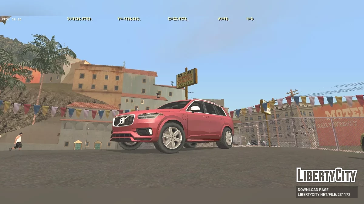 Volvo XC90 SA Стиль [Только DFF] / GTA San Andreas (iOS, Android)