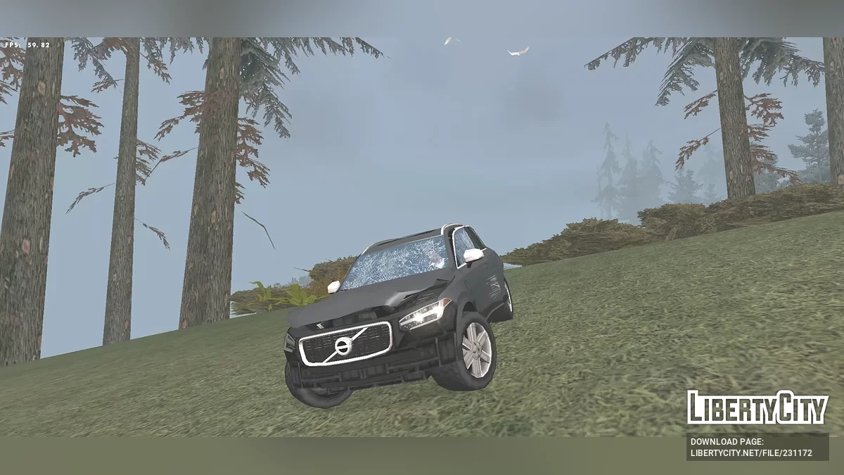 Volvo XC90 SA Стиль [Только DFF] / GTA San Andreas (iOS, Android)
