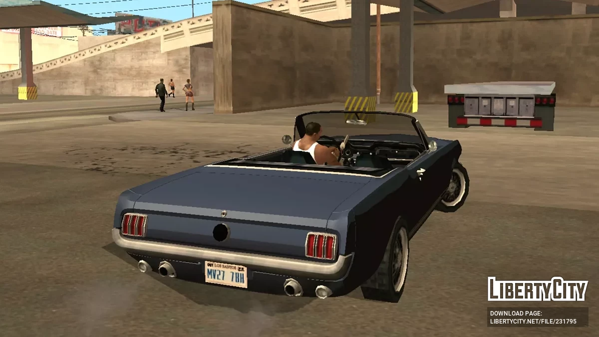 '65 Mustang GT Convertible [Только DFF] / GTA San Andreas (iOS, Android)