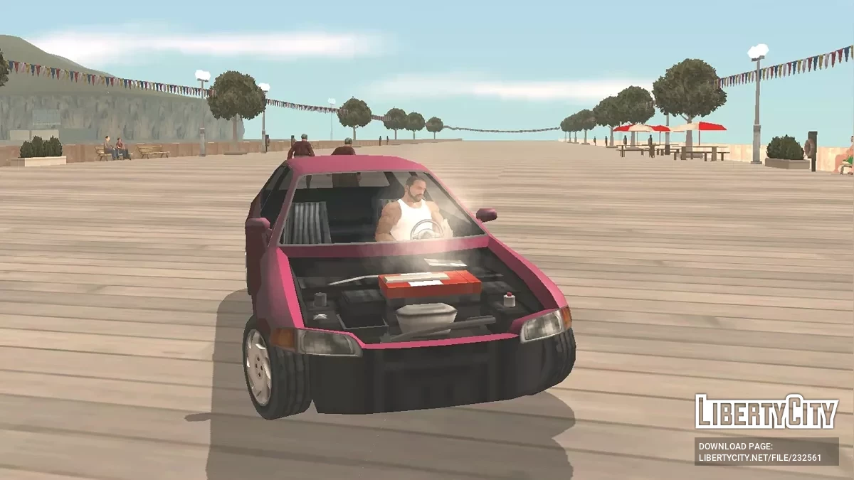 DFF ТОЛЬКО '91 Honda Civic EG6 SA Стиль / GTA San Andreas (iOS, Android)