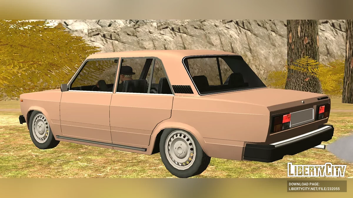 ВАЗ 2107 (Только DFF) / GTA San Andreas (iOS, Android)