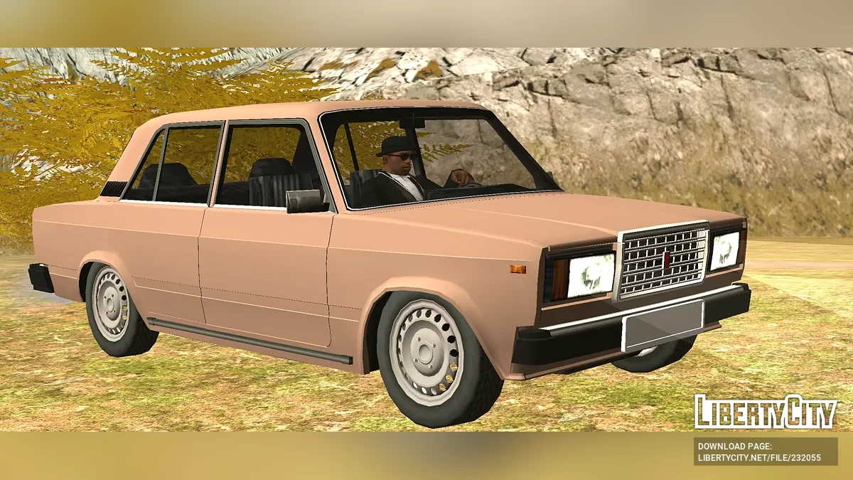 ВАЗ 2107 (Только DFF) / GTA San Andreas (iOS, Android)