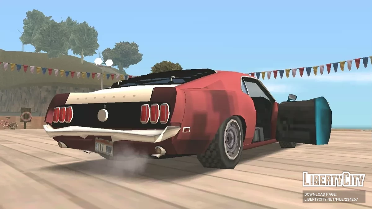 [Только Dff] Мустанг Босс 302 в стиле Sa / GTA San Andreas (iOS, Android)