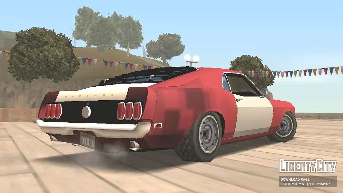 [Только Dff] Мустанг Босс 302 в стиле Sa / GTA San Andreas (iOS, Android)