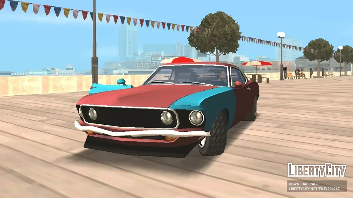 [Только Dff] Мустанг Босс 302 в стиле Sa / GTA San Andreas (iOS, Android)